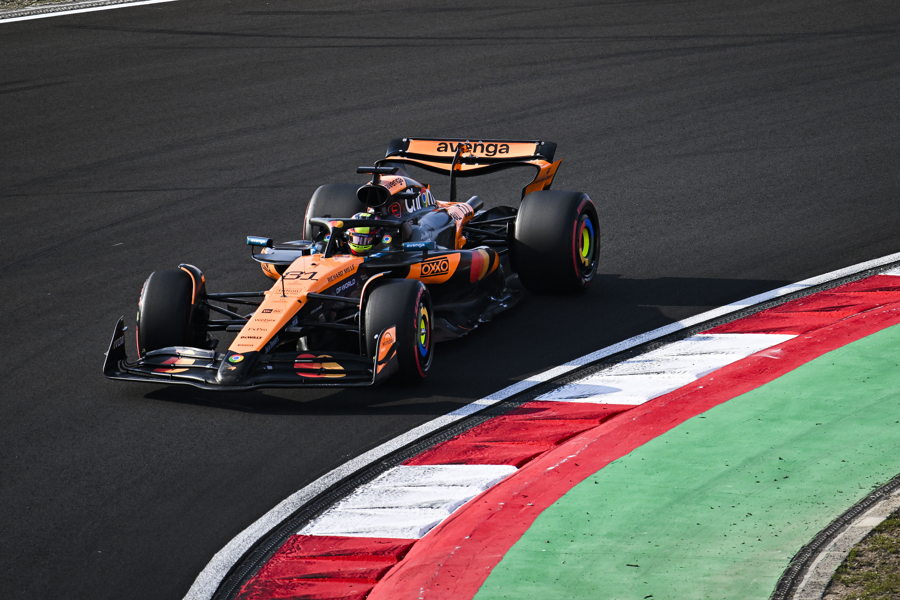 阿斯顿马丁险胜红牛二队，皮亚斯特里关键制胜